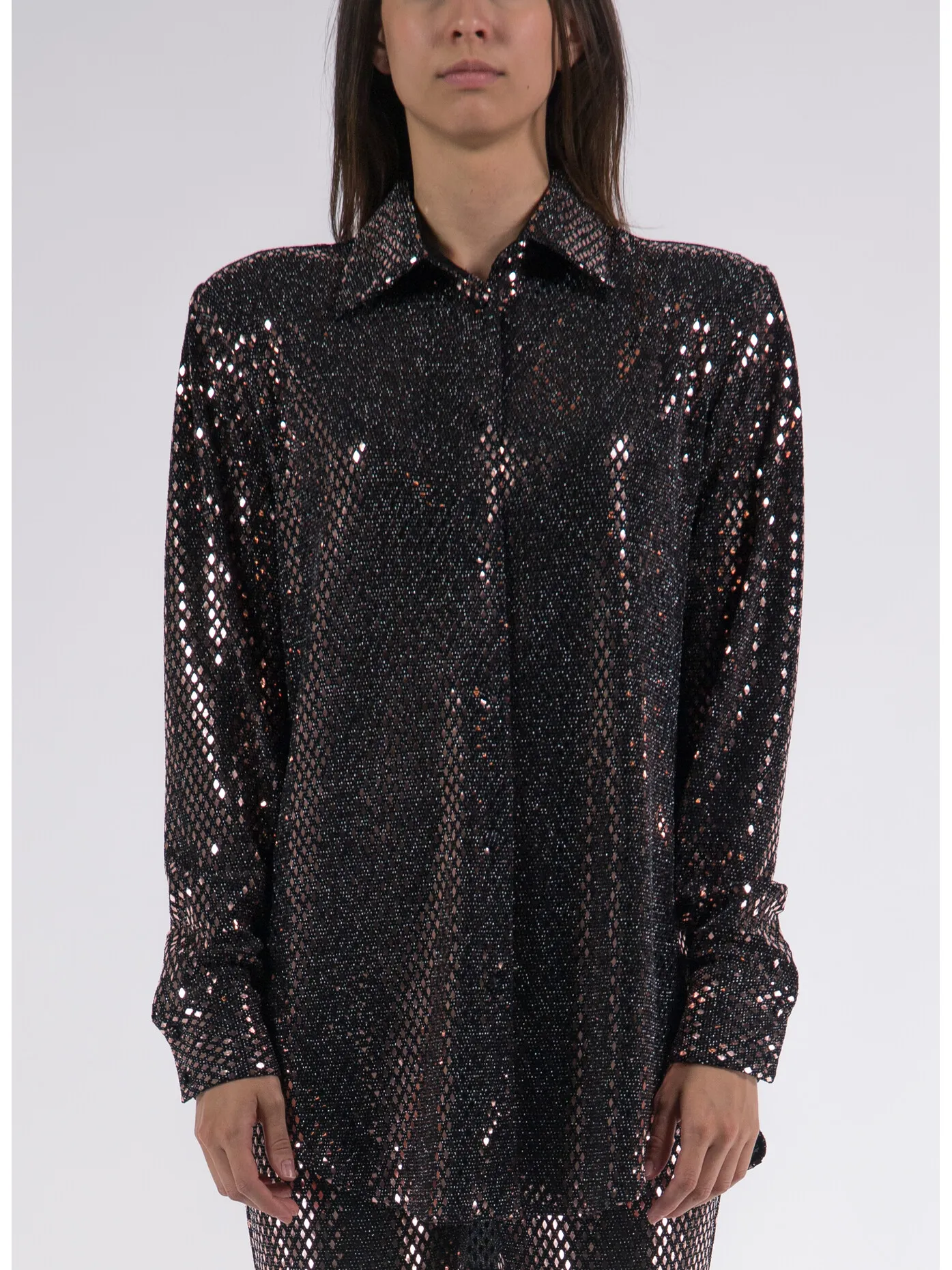     -NINEMINUTES    -CAMICIA THE UP PAILLETTES-