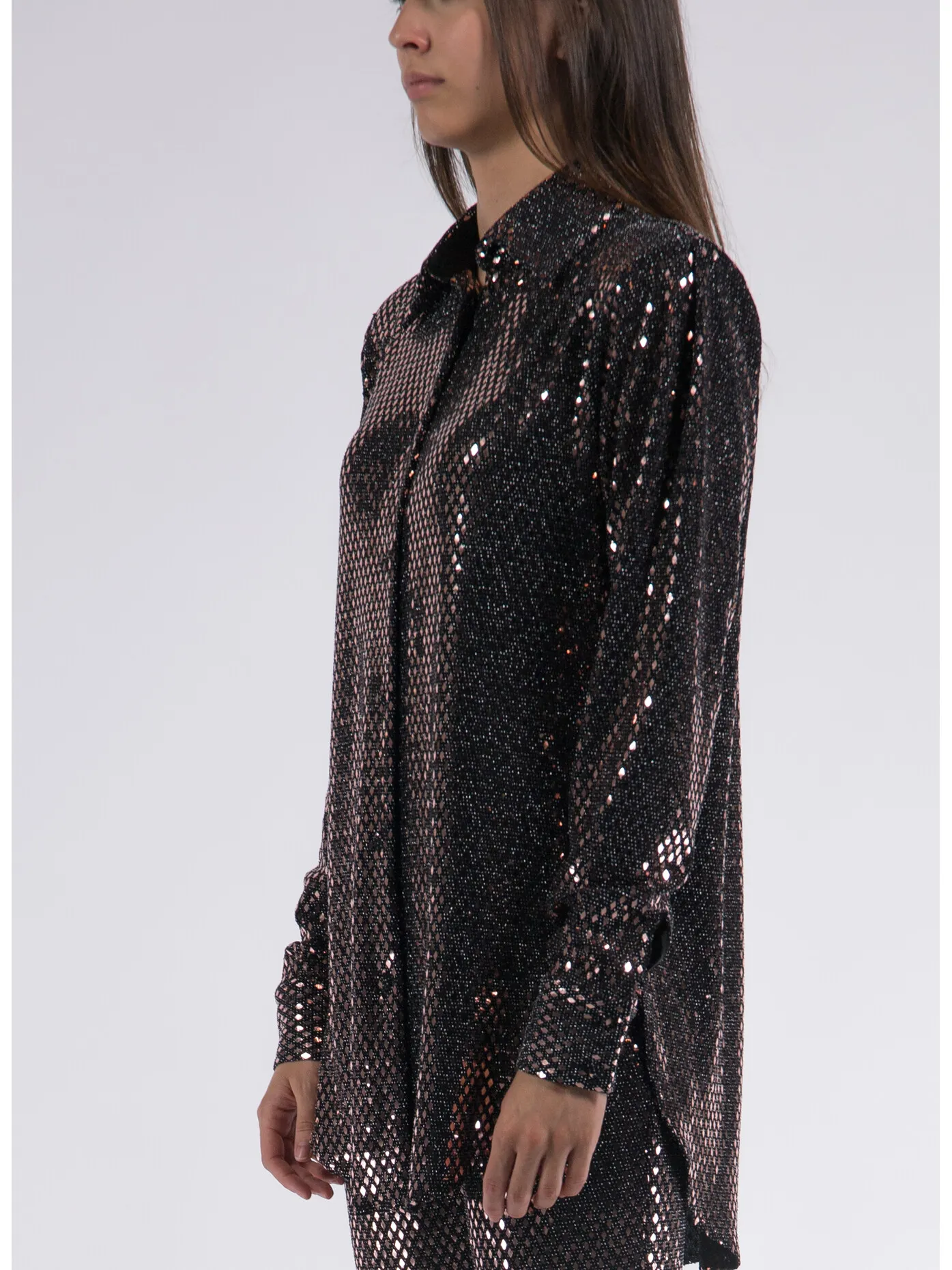     -NINEMINUTES    -CAMICIA THE UP PAILLETTES-