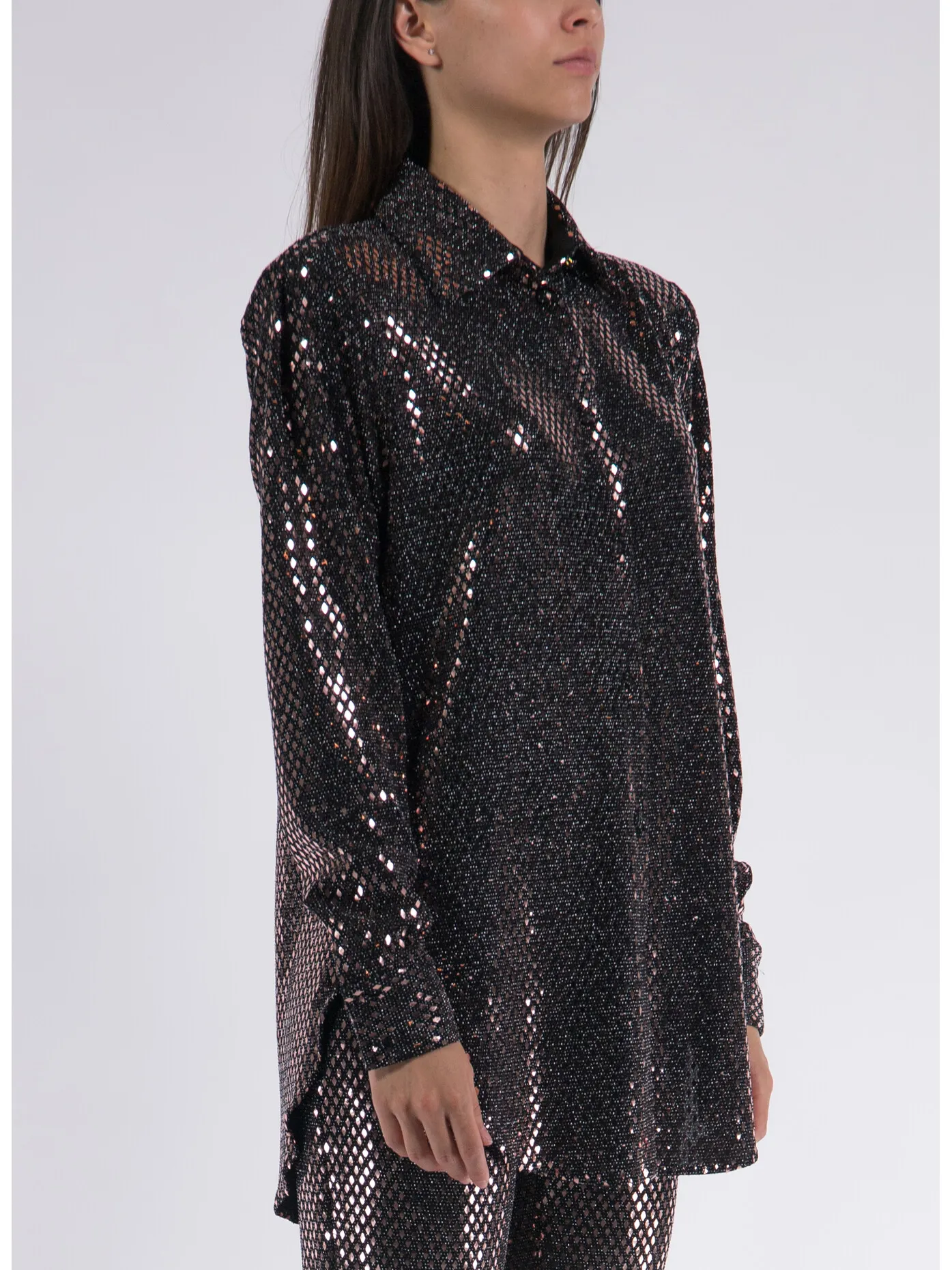     -NINEMINUTES    -CAMICIA THE UP PAILLETTES-