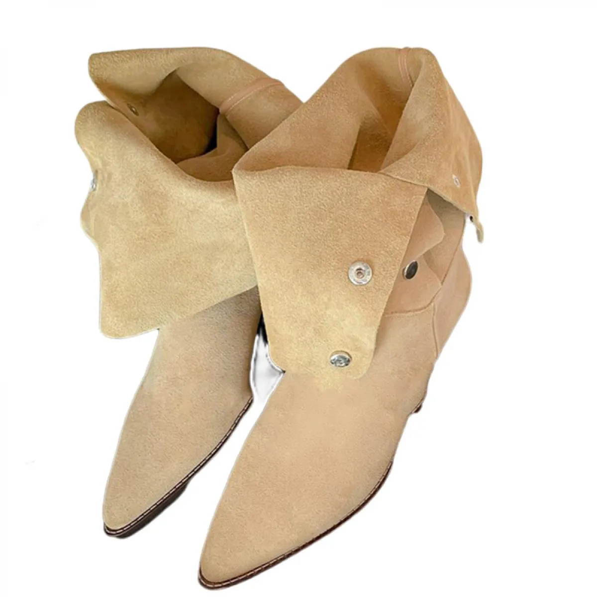 2023 inverno a metà polpaccio stivali da moto di marca di lusso scarpe da donna nuovi tacchi medi stivali Chelsea gladiatore pom
