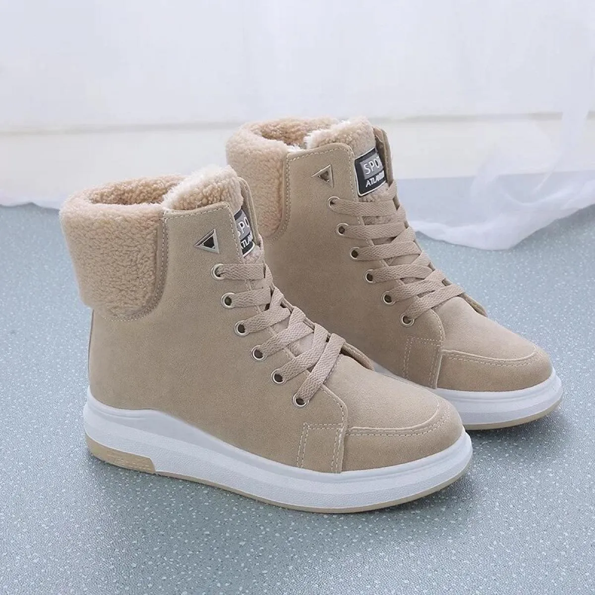 2023 nuovi stivali da donna donna più velluto caldo stivali da donna a tubo corto stivali da neve casual studenti scarpe di coto