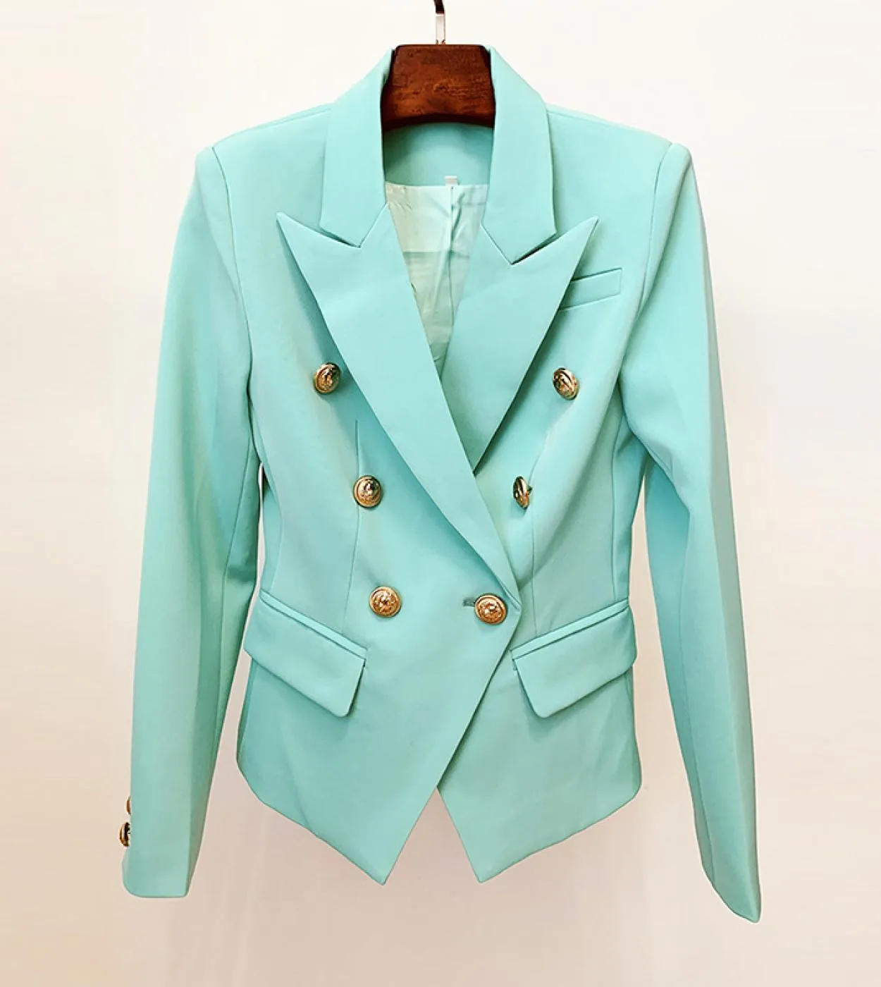 Abbigliamento da ufficio in metallo Cappotto da giacca in metallo Giacca da giacca in metallo Giacca da donna Moda 2023