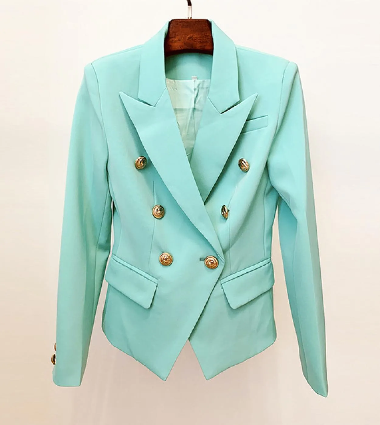 Abbigliamento da ufficio in metallo Cappotto da giacca in metallo Giacca da giacca in metallo Giacca da donna Moda 2023