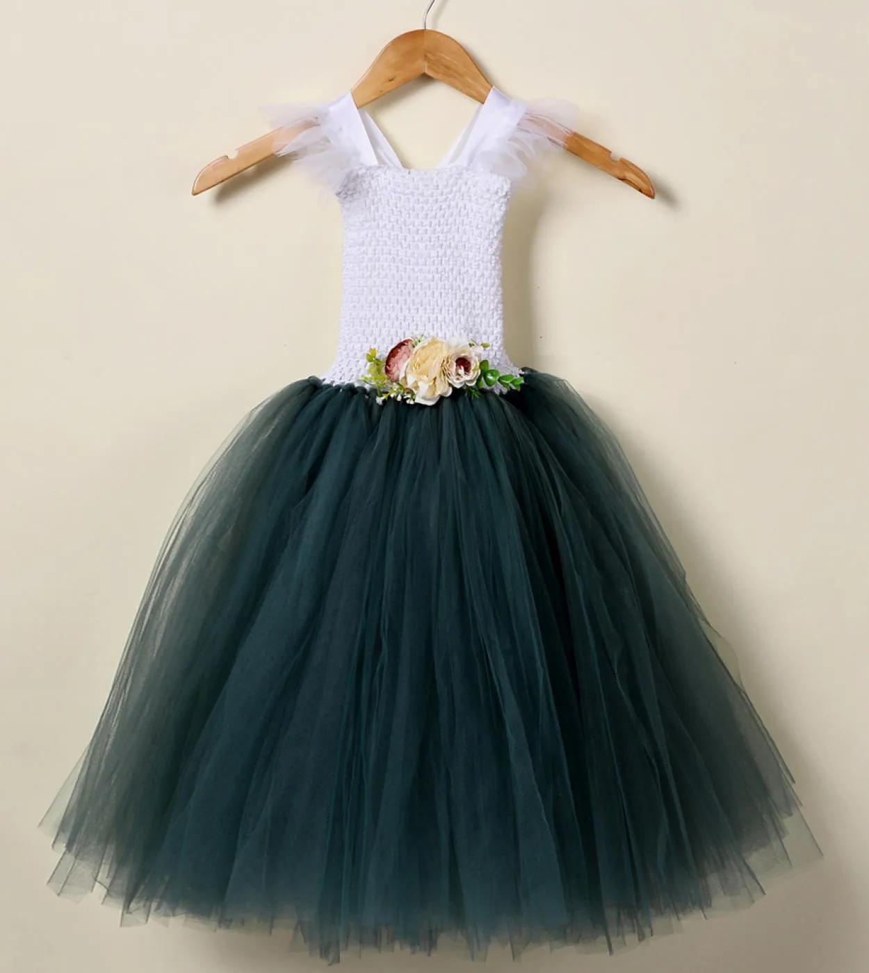 Abiti da ragazza di fiori per matrimoni Costume da spettacolo teatrale per bambini Costume da spettacolo per ragazze Tutu Abito