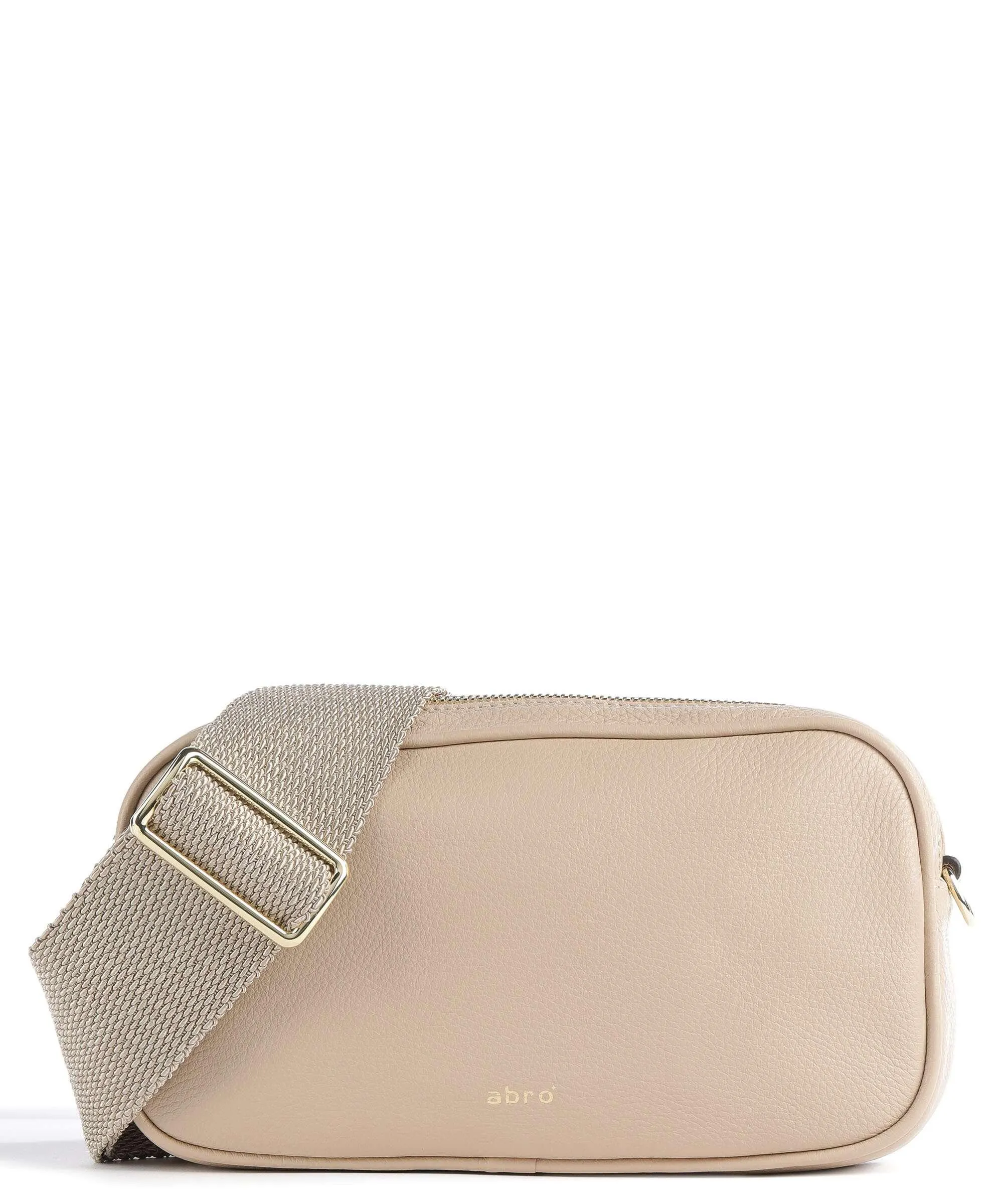  Abro Dalia Tina Borsa a tracolla pelle di vacchetta grana beige  