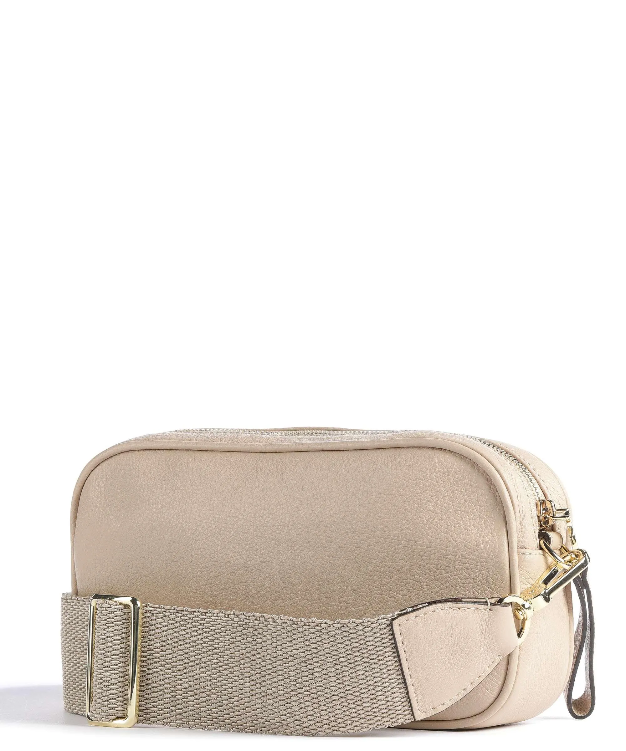  Abro Dalia Tina Borsa a tracolla pelle di vacchetta grana beige  