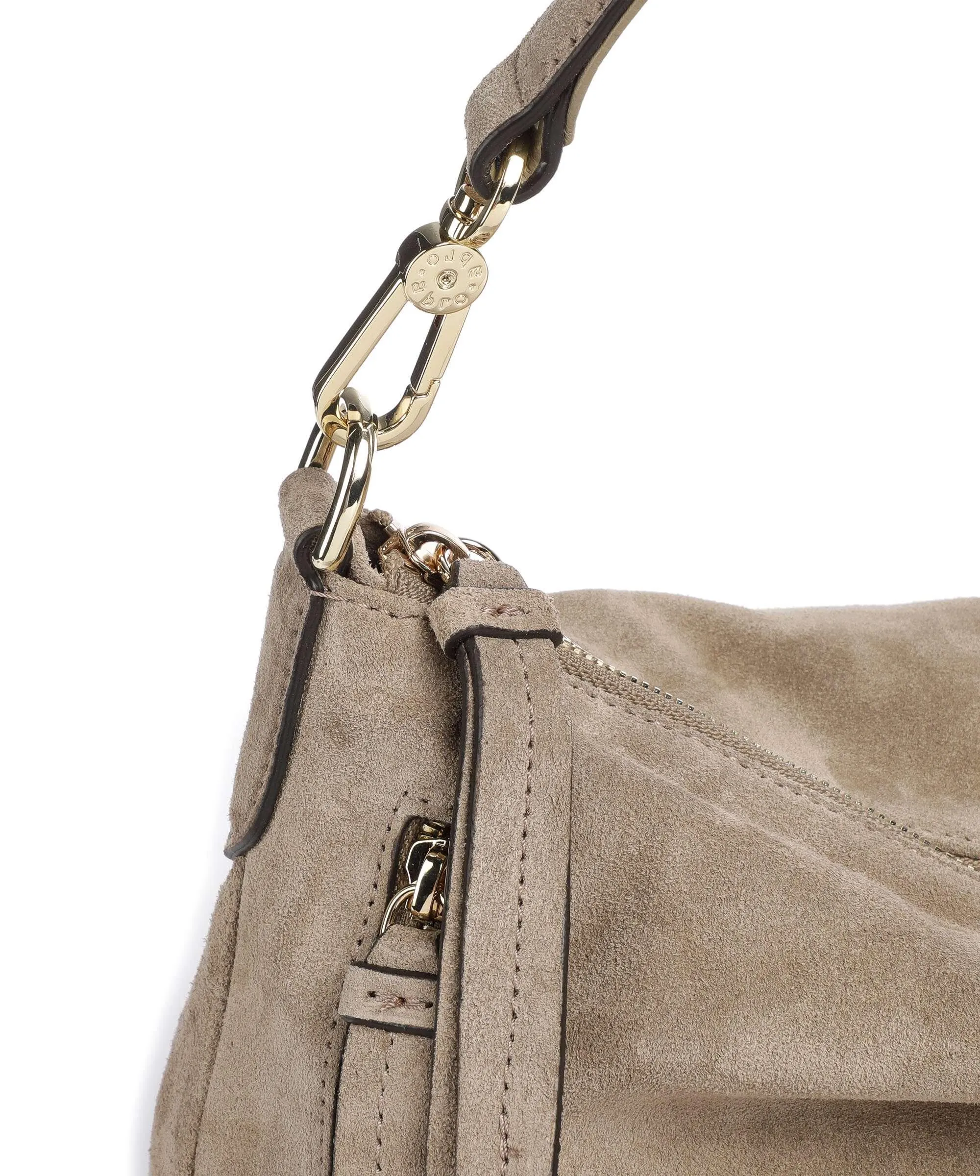  Abro Kaleido Juna Borsa hobo pelle di vitello ruvida beige  