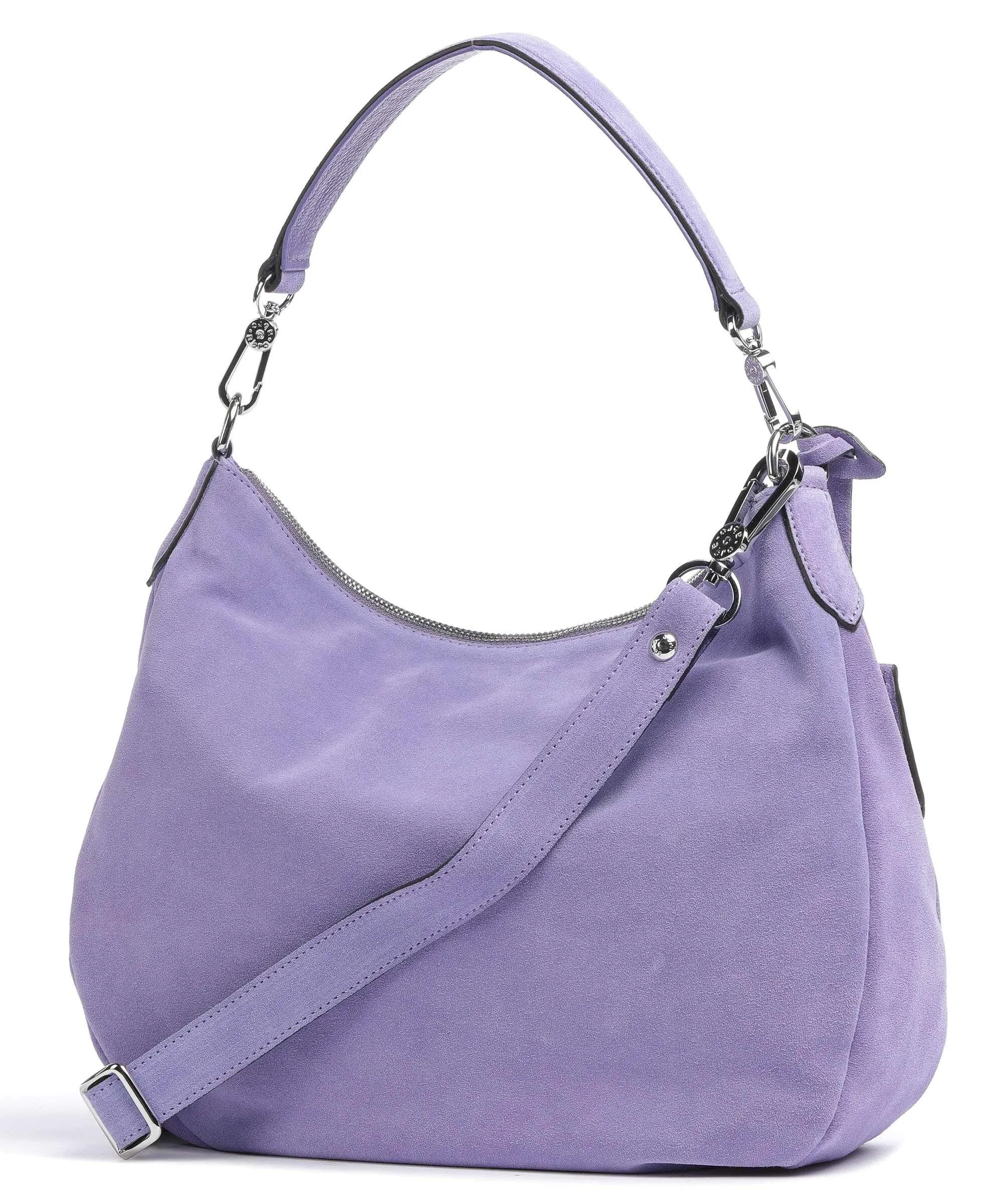  Abro Kaleido Juna Borsa hobo pelle di vitello ruvida viola  