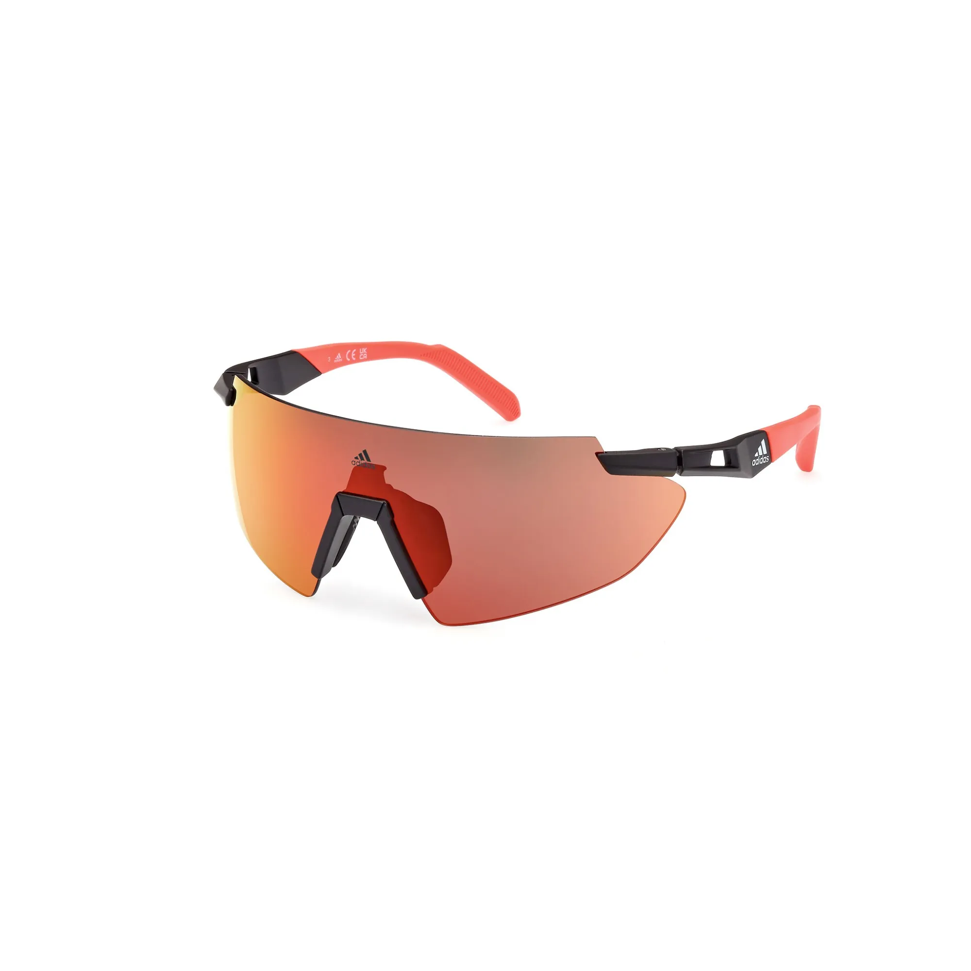   Adidas Sport SP 0077 CMPT AERO UL - 02L Nero Opaco | Occhiale Da Sole Uomo 