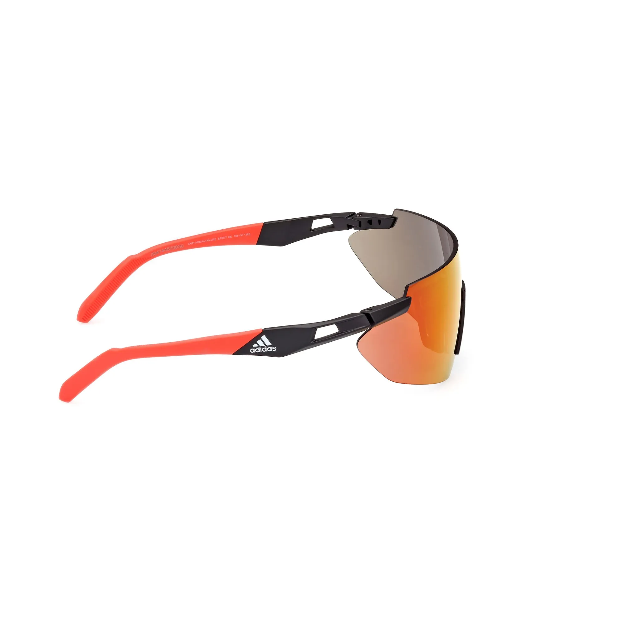   Adidas Sport SP 0077 CMPT AERO UL - 02L Nero Opaco | Occhiale Da Sole Uomo 