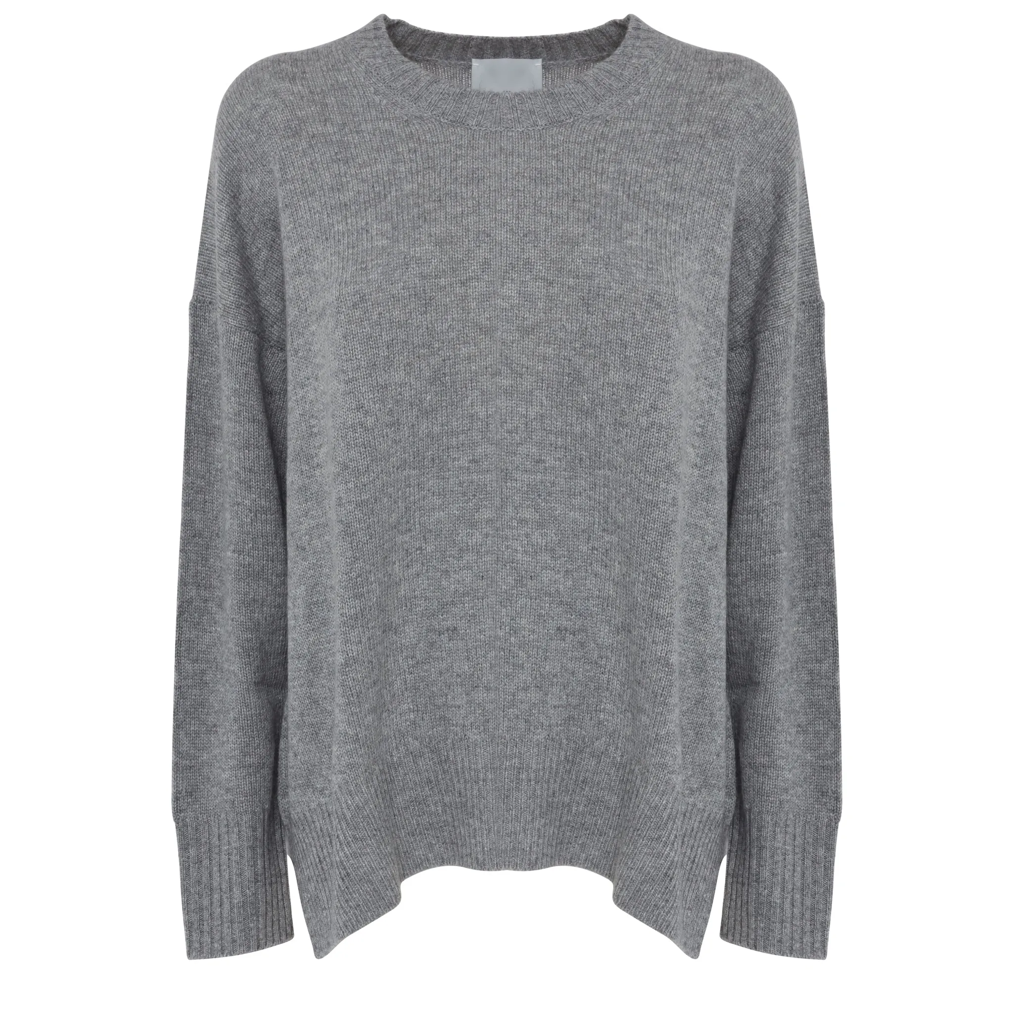 ALLUDE  Maglia in cashmere grigia