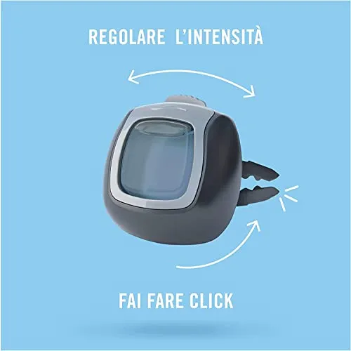 Ambi Pur Profumatore Auto, 2 Deodoranti Auto, Fragranza Risveglio Primaverile, Elimina Odori, Facile da Agganciare, Fino a 30 Gi