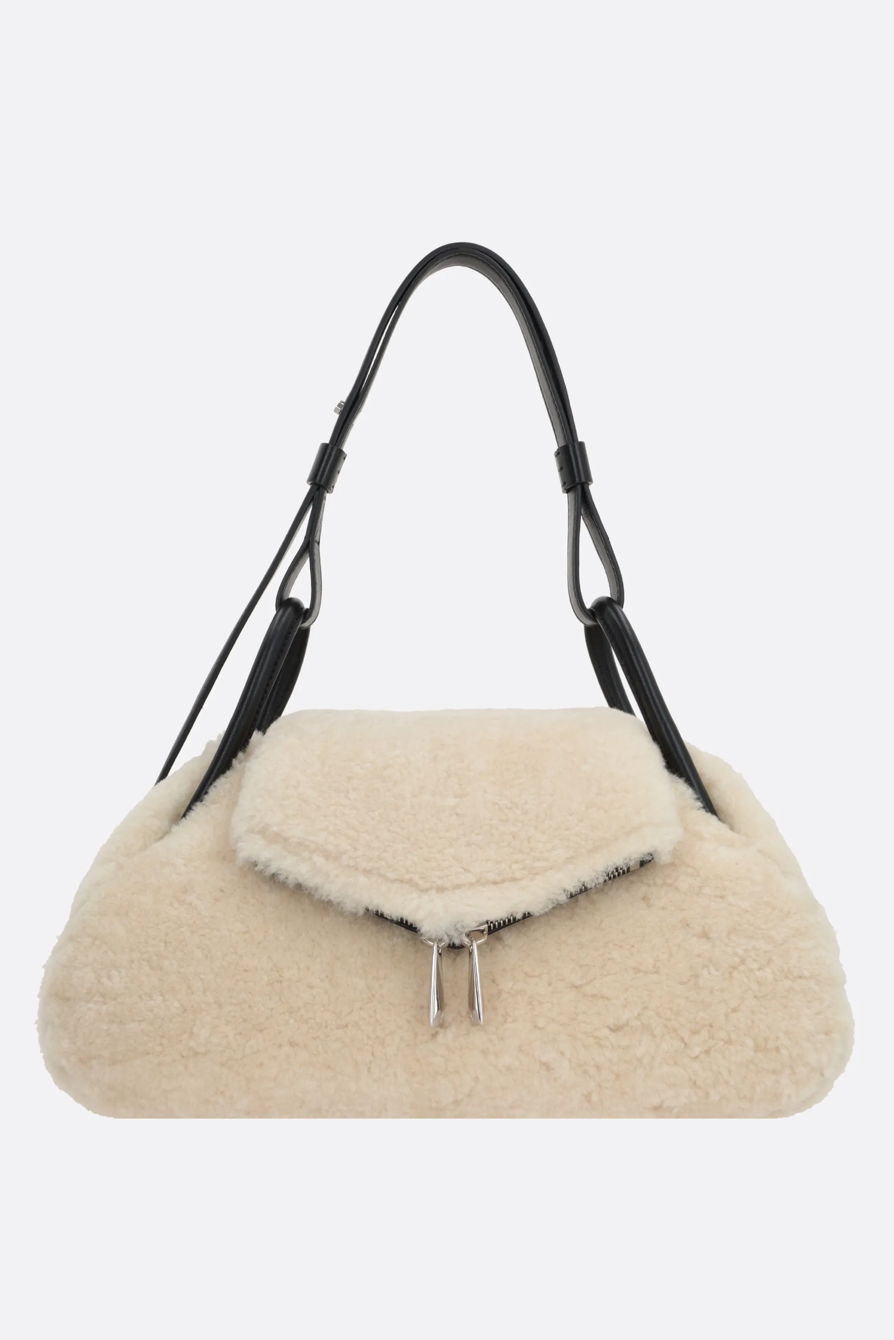  AMINA MUADDI borsa a mano Gemini in shearling 