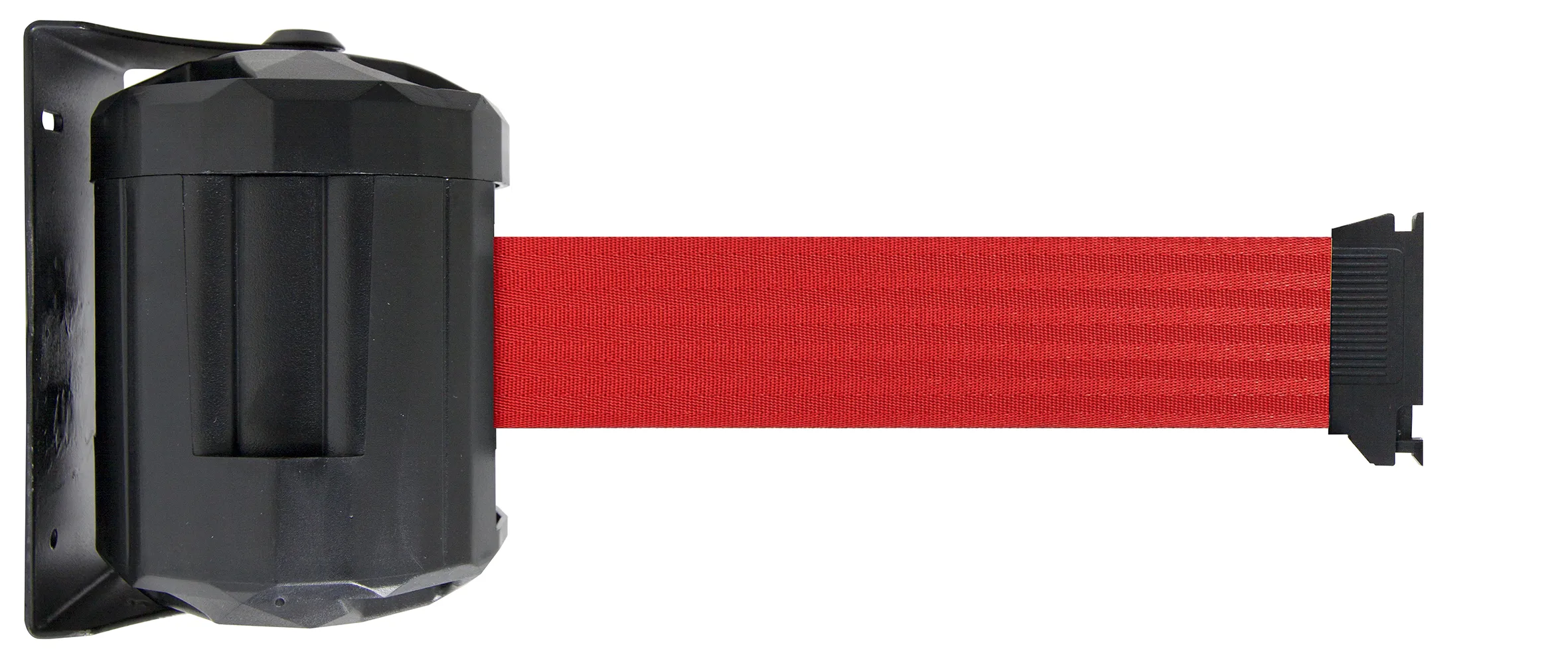 Avvolgitore per cinghia da parete Viso in Acciaio, col. Colore rosso, Lungh. 2m