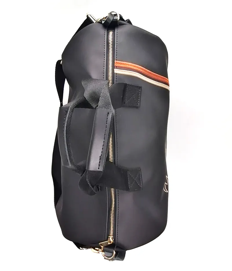 Bauletto Multifunzione - Gommato nero con zip retro