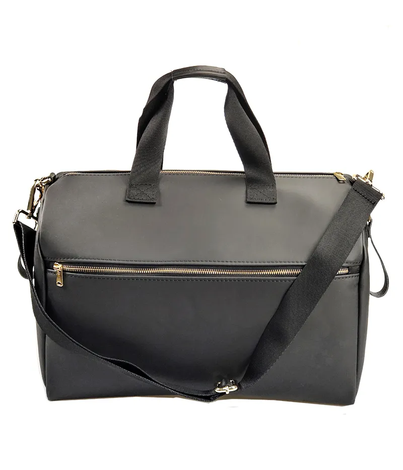 Bauletto Multifunzione - Gommato nero con zip retro