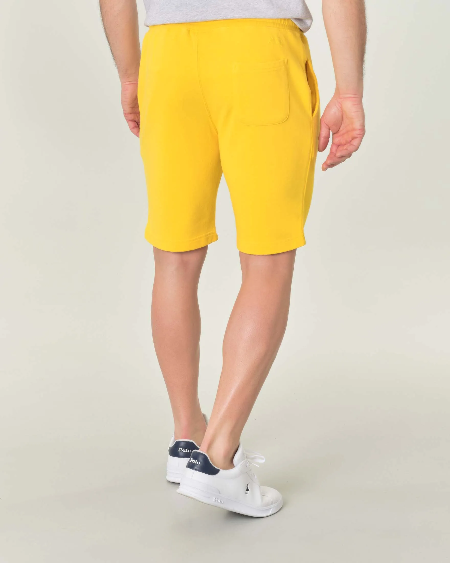 Bermuda giallo in pima cotton peruviano