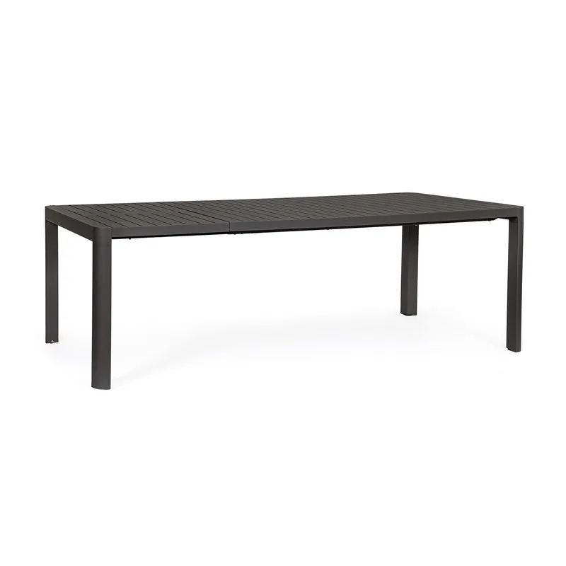 Bizzotto outdoor Tavolo allungabile Kiplin 180-240x100 antracite cx23