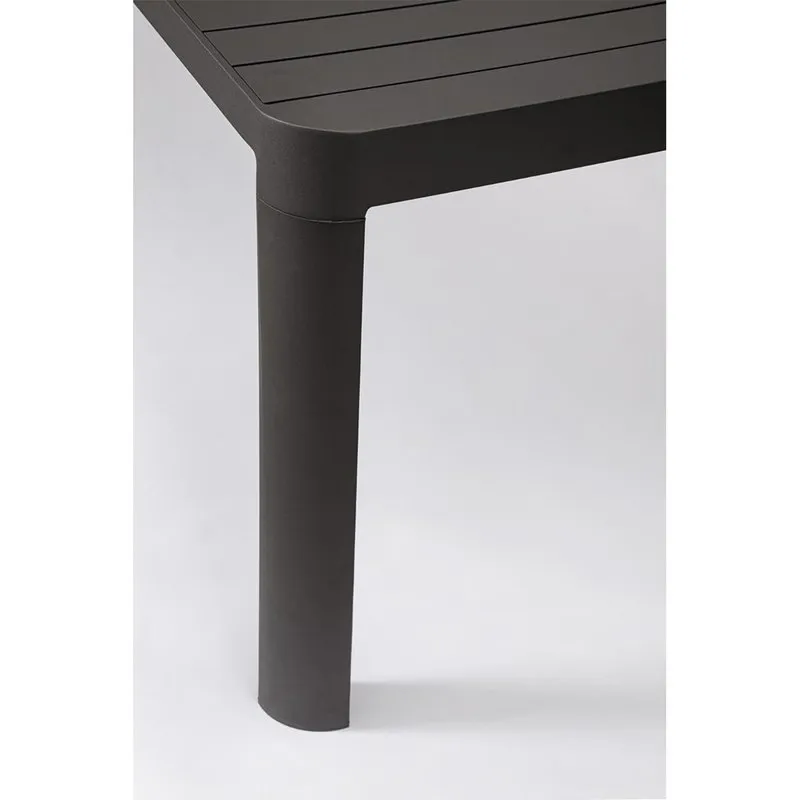 Bizzotto outdoor Tavolo allungabile Kiplin 180-240x100 antracite cx23
