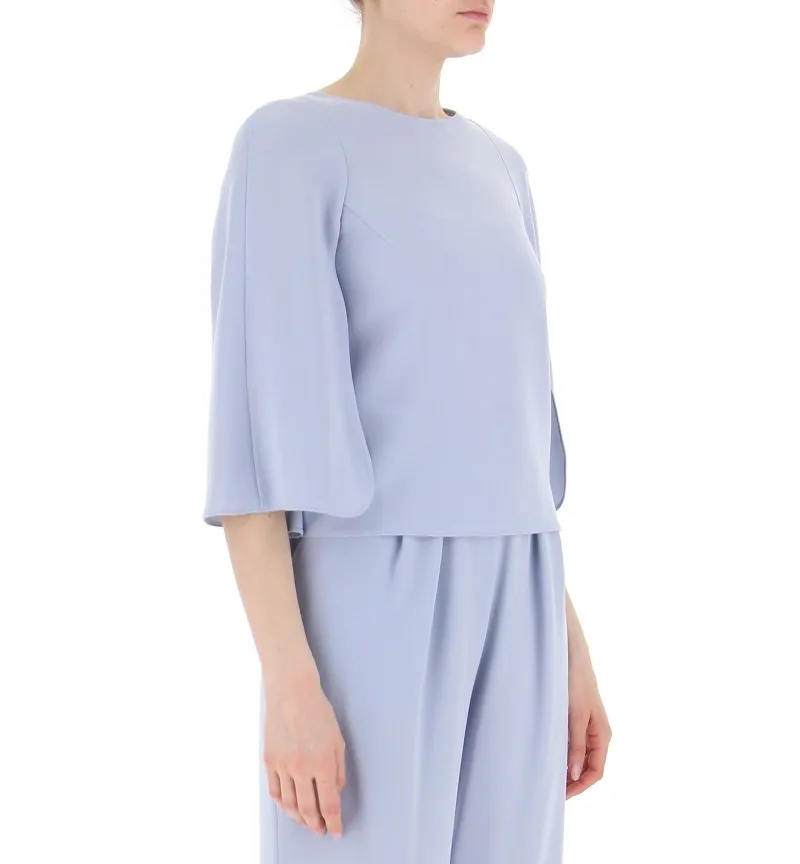 Blusa manica a mantella