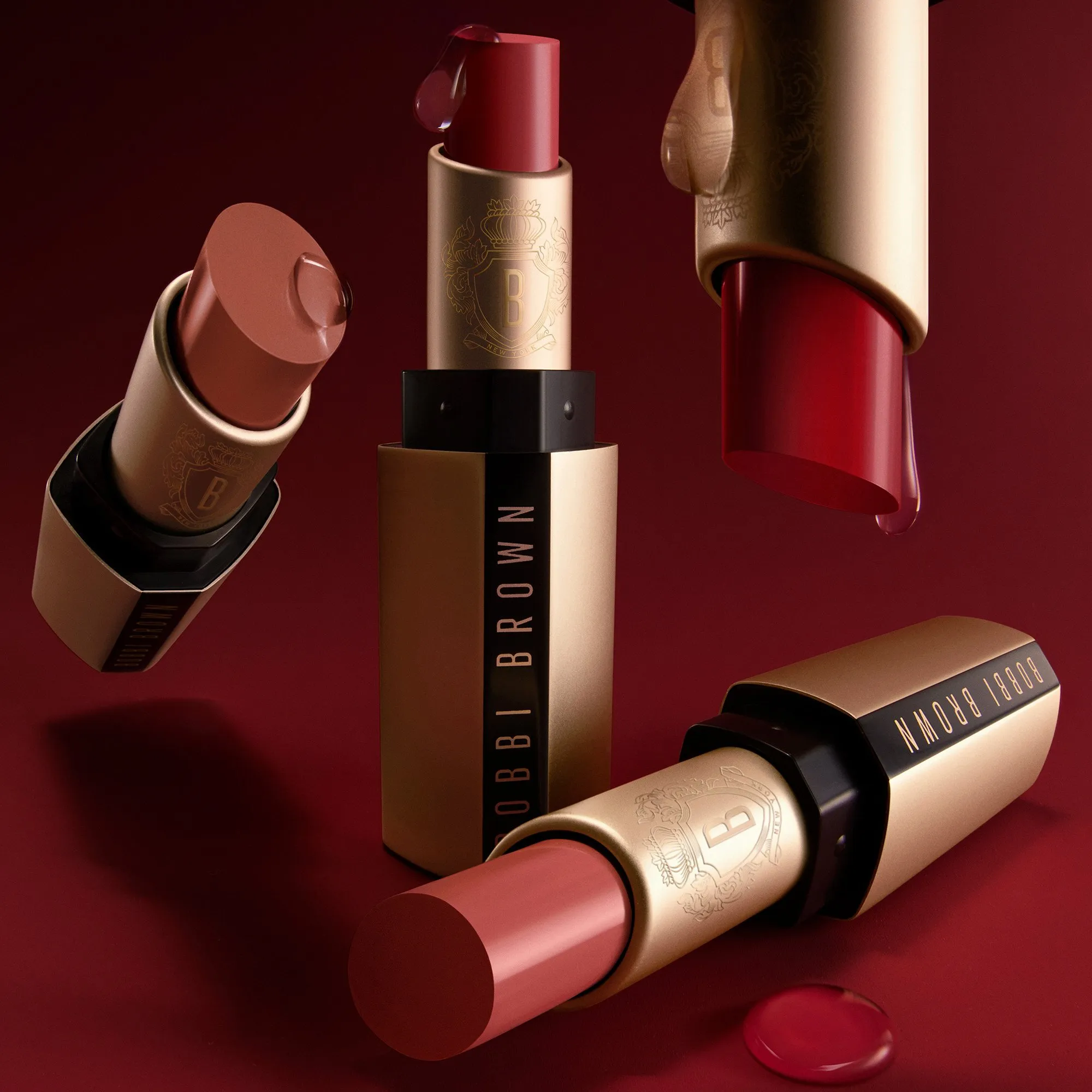  BOBBI BROWN   LUXE MATTE LIPSTICK - Rossetto mat idratante |  - Downtown Rose