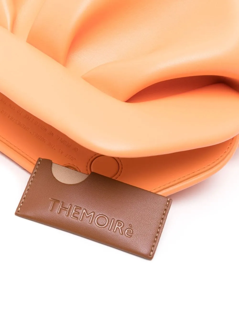 BORSA A MANO "TIA" ARANCIONE IN VEGAN NAPPA