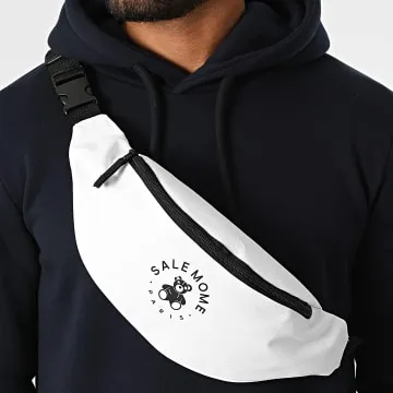 Borsa Teddy Banana bianca e nera