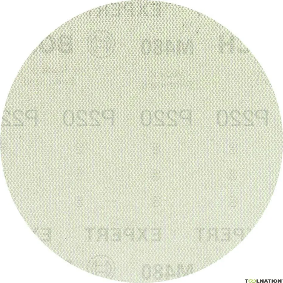 Bosch Professional Accessori 2608900703 Expert M480 rete di levigatura per levigatrici eccentriche 150 mm, K220 50 pezzi