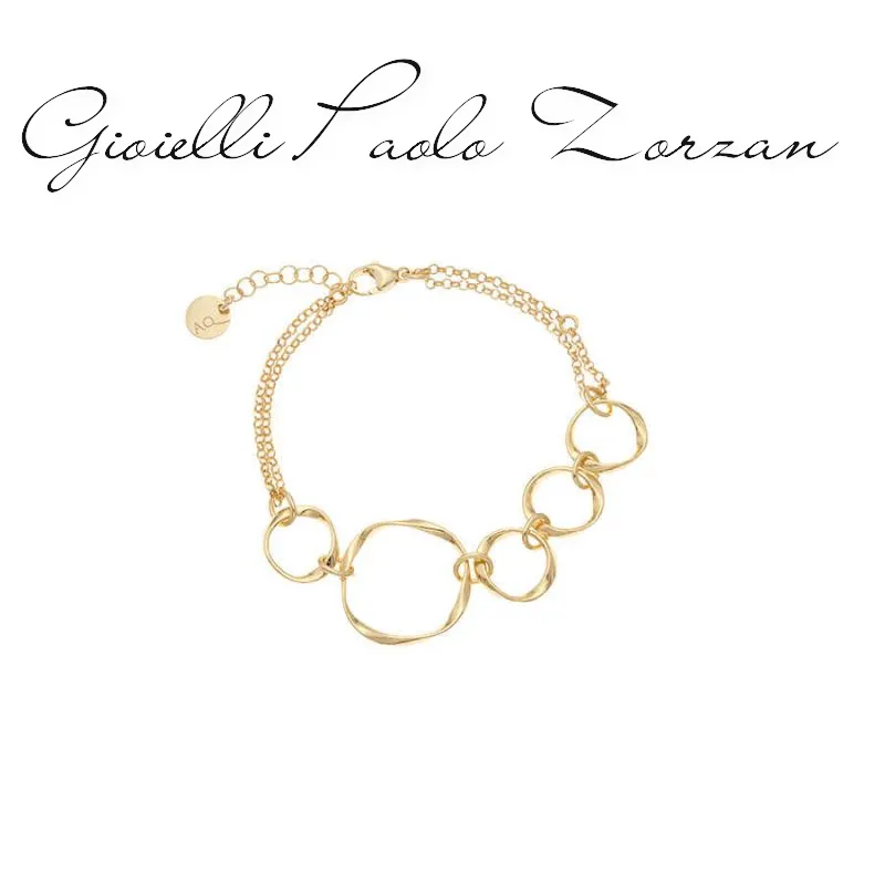 Bracciale Aquaforte Intrecci con elementi tondeggianti ritorti lucidi H4182637