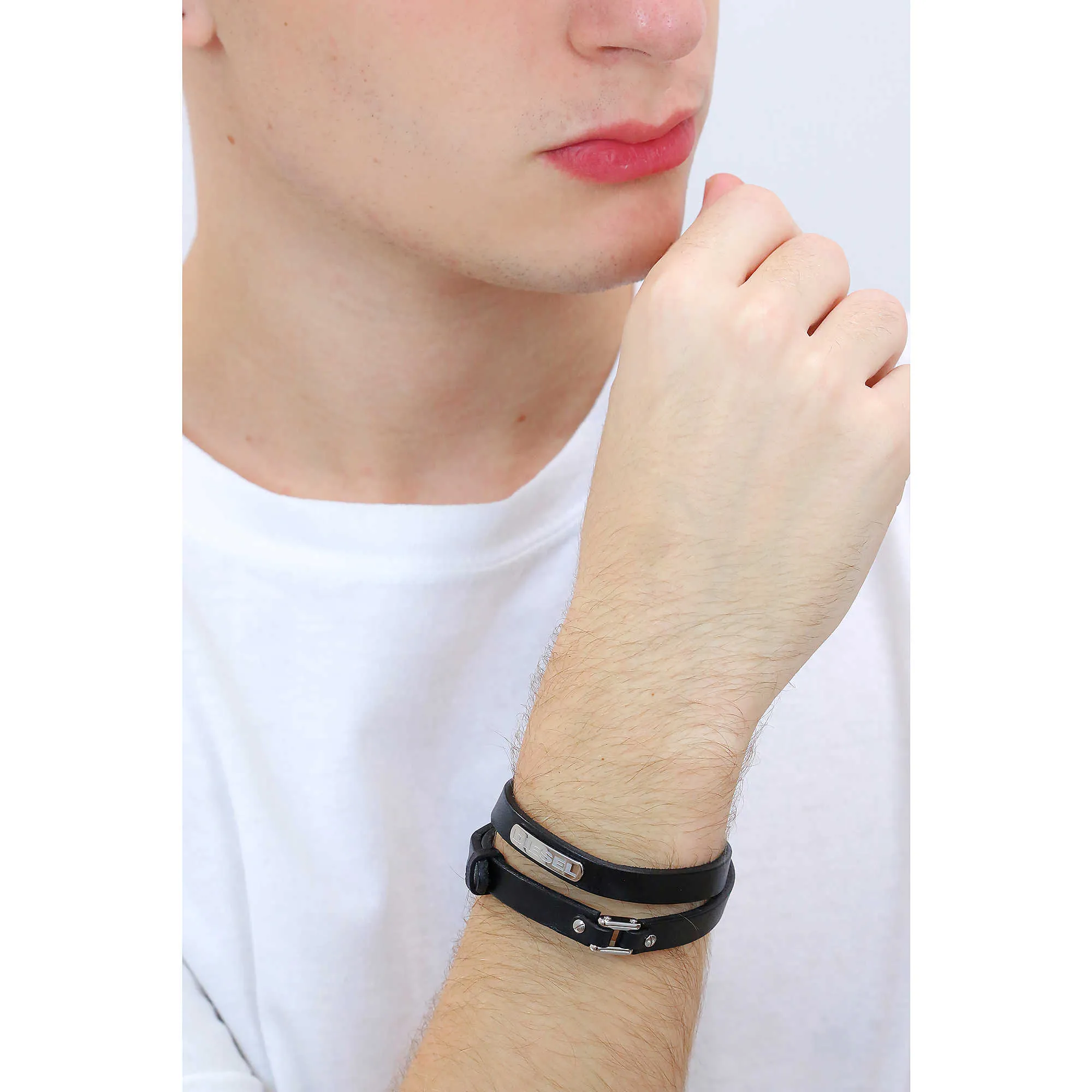 bracciale ragazzo gioiello Diesel Stackables