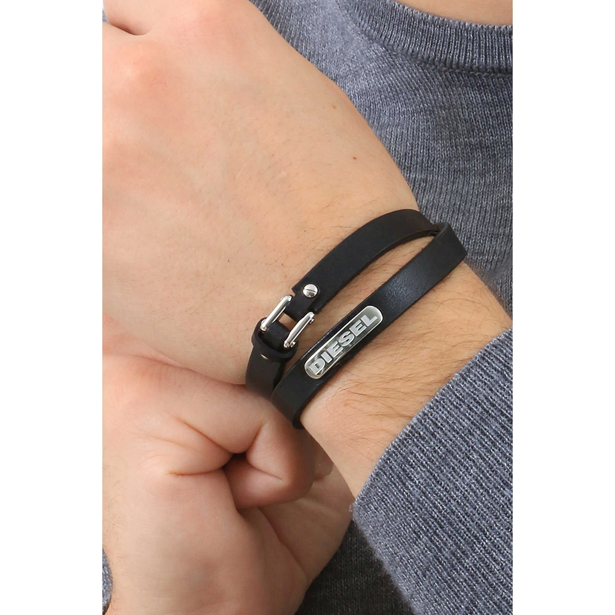 bracciale ragazzo gioiello Diesel Stackables