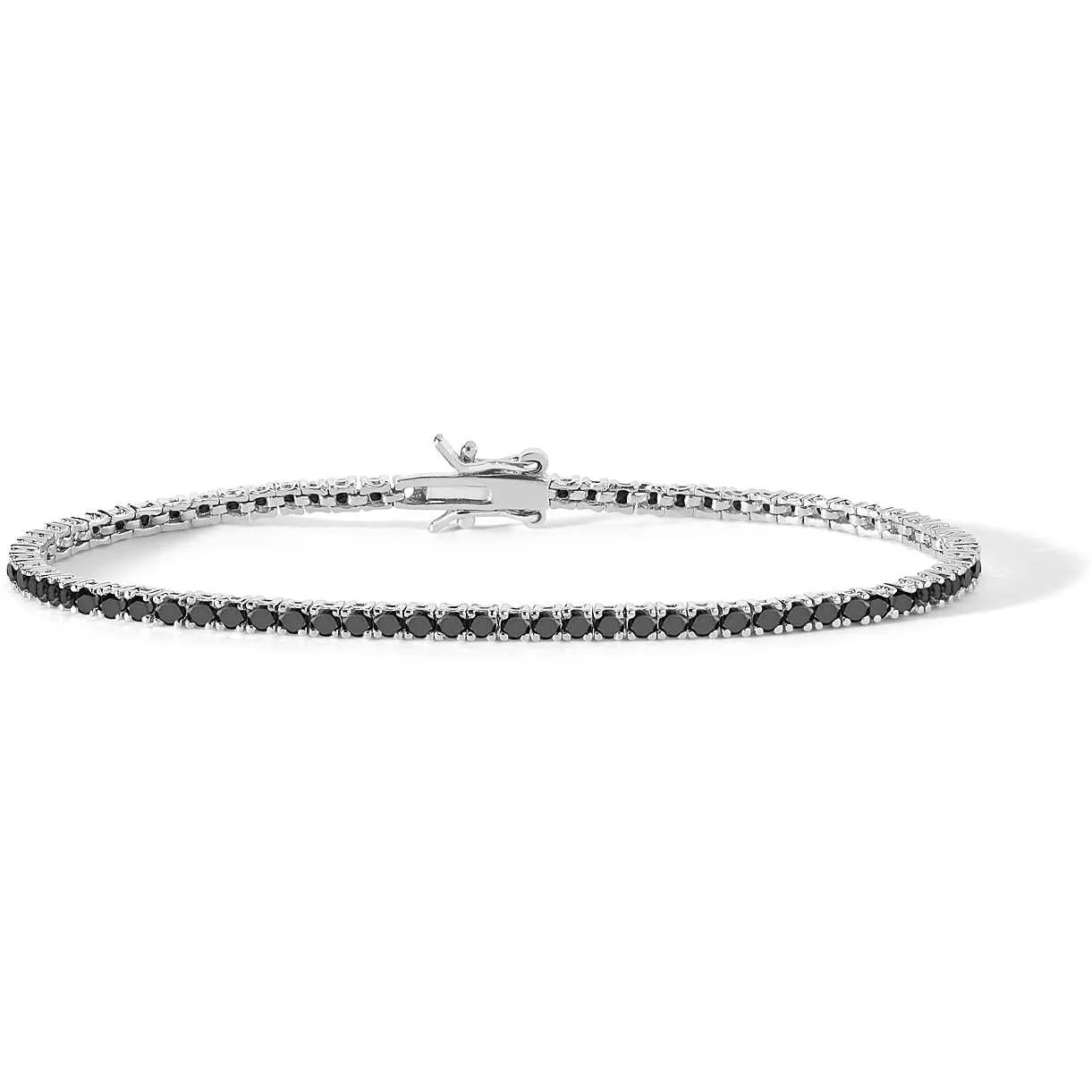 bracciale Tennis uomo Argento 925 gioiello Comete Tennis
