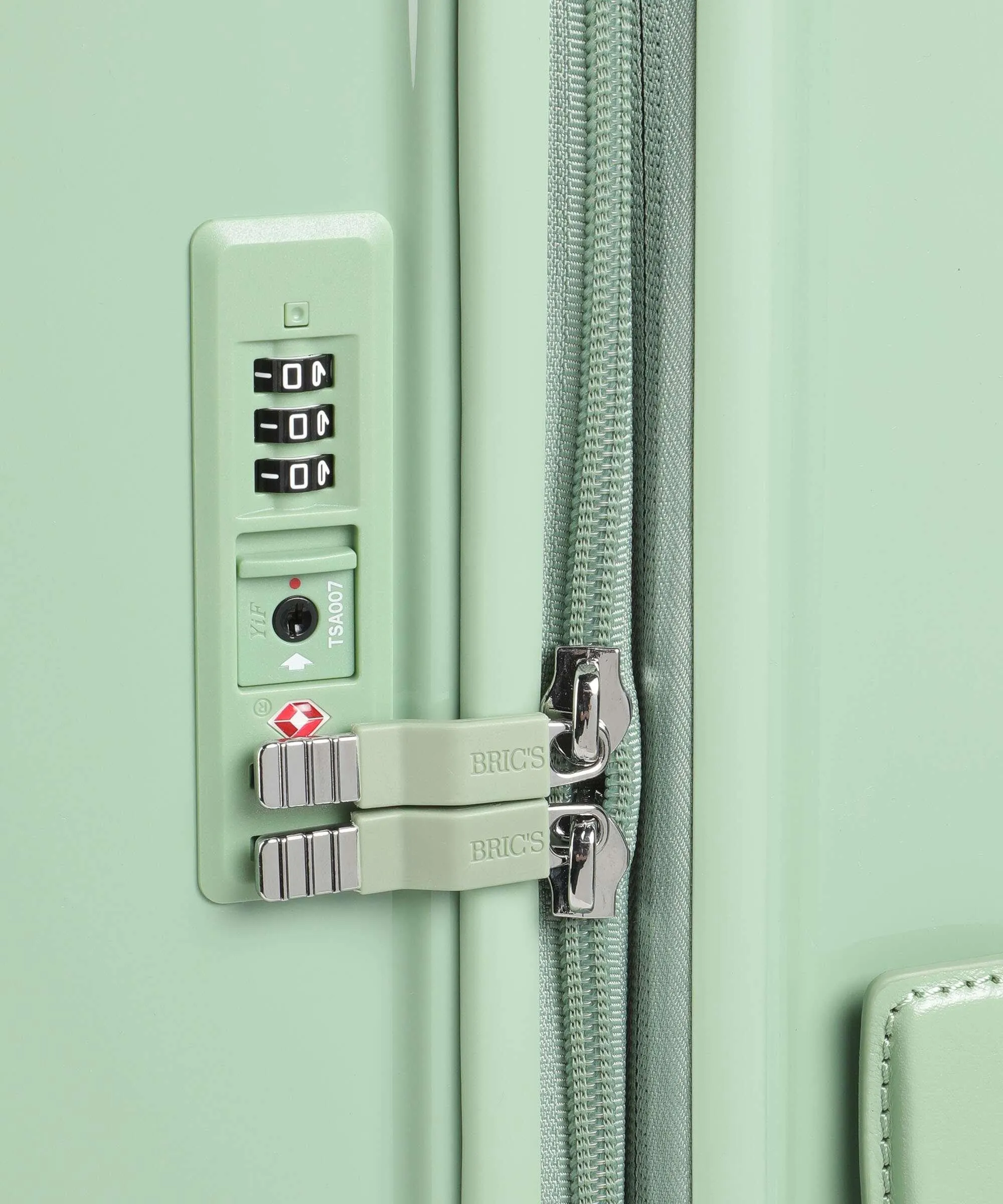  Brics Positano Valigia trolley (4 ruote) verde menta 69 cm  
