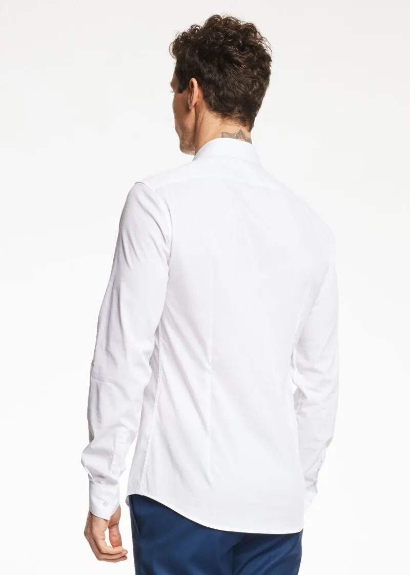 Camicia con collo alla francese