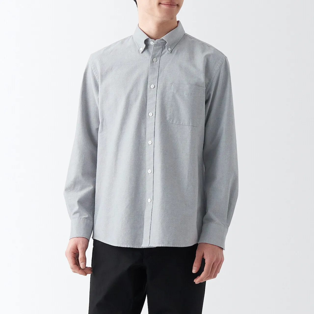 Camicia in cotone Oxford lavato 23SS