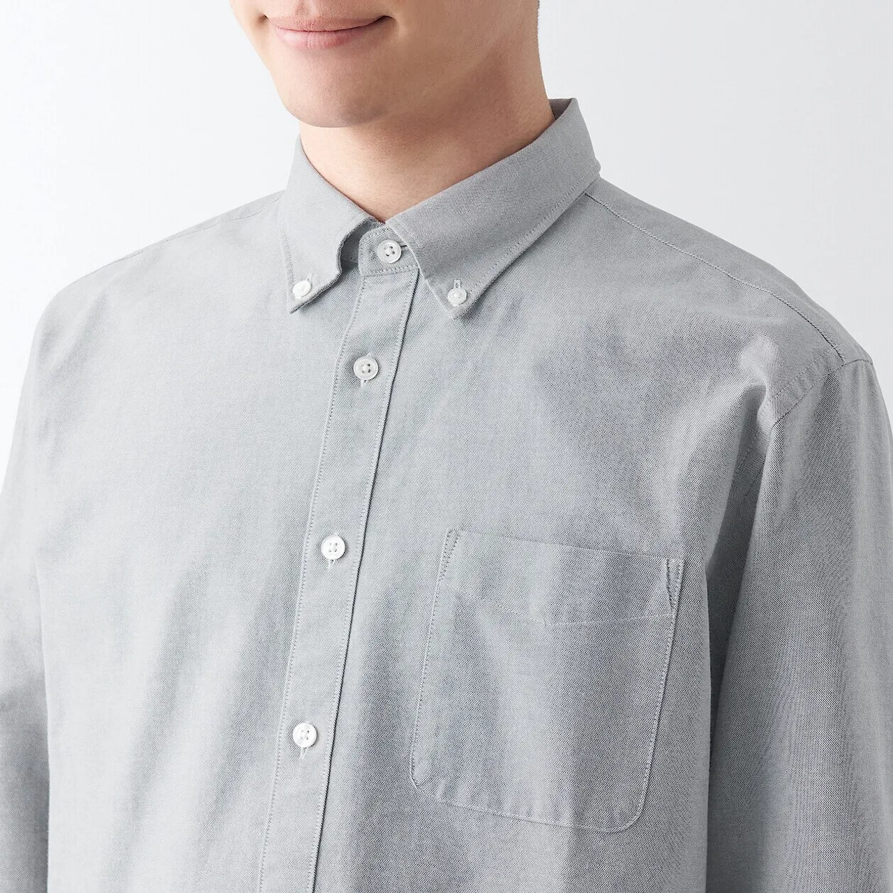 Camicia in cotone Oxford lavato 23SS