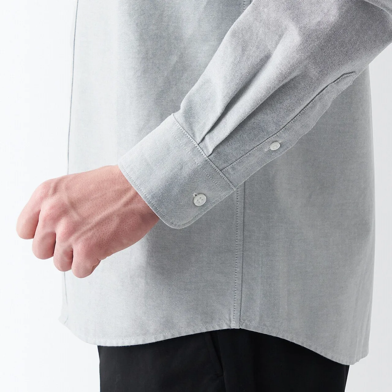 Camicia in cotone Oxford lavato 23SS