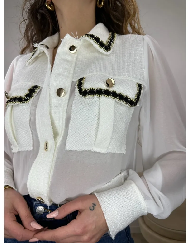 CAMICIA KRILL BIANCA