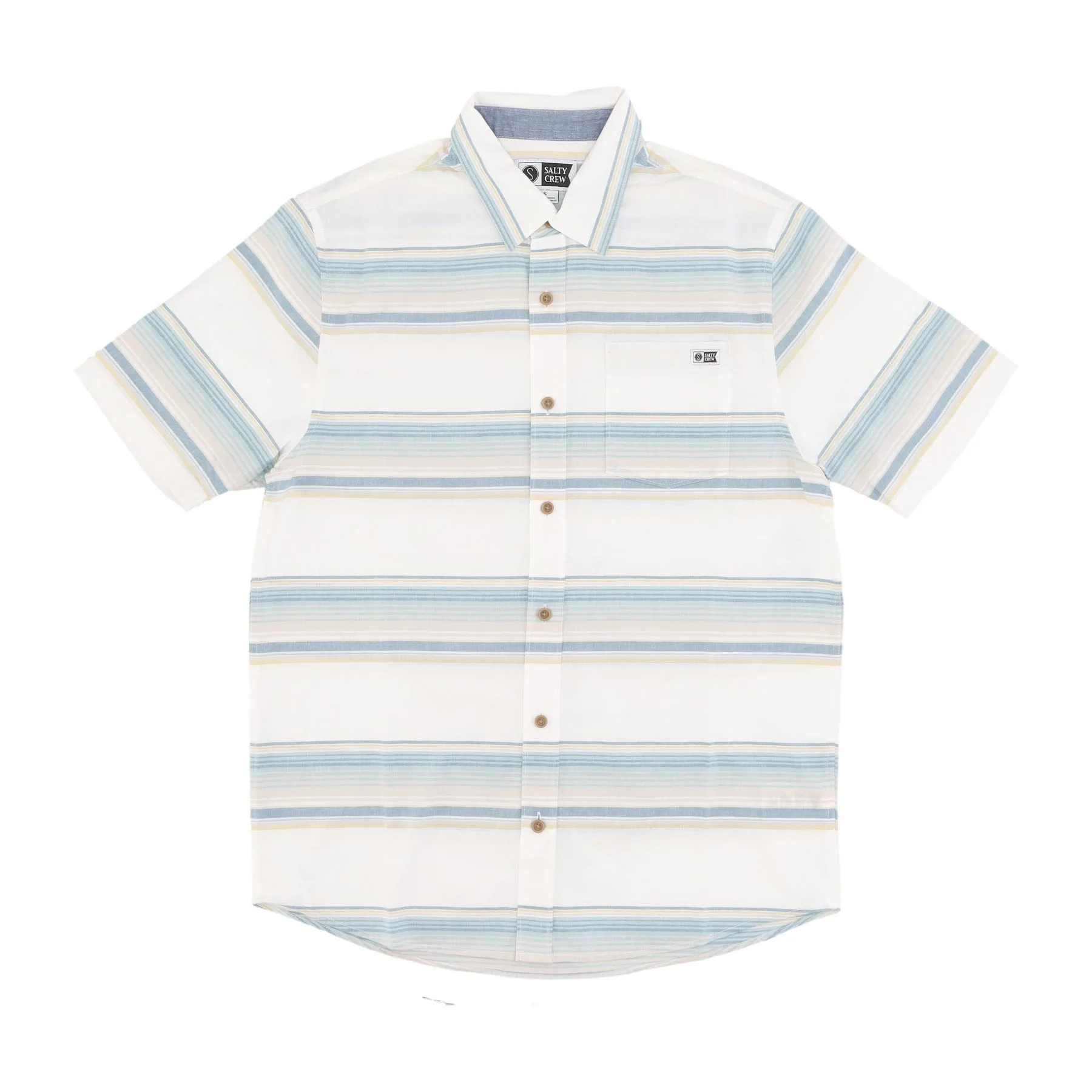 Camicia Manica Corta Uomo Cortes Woven Off White