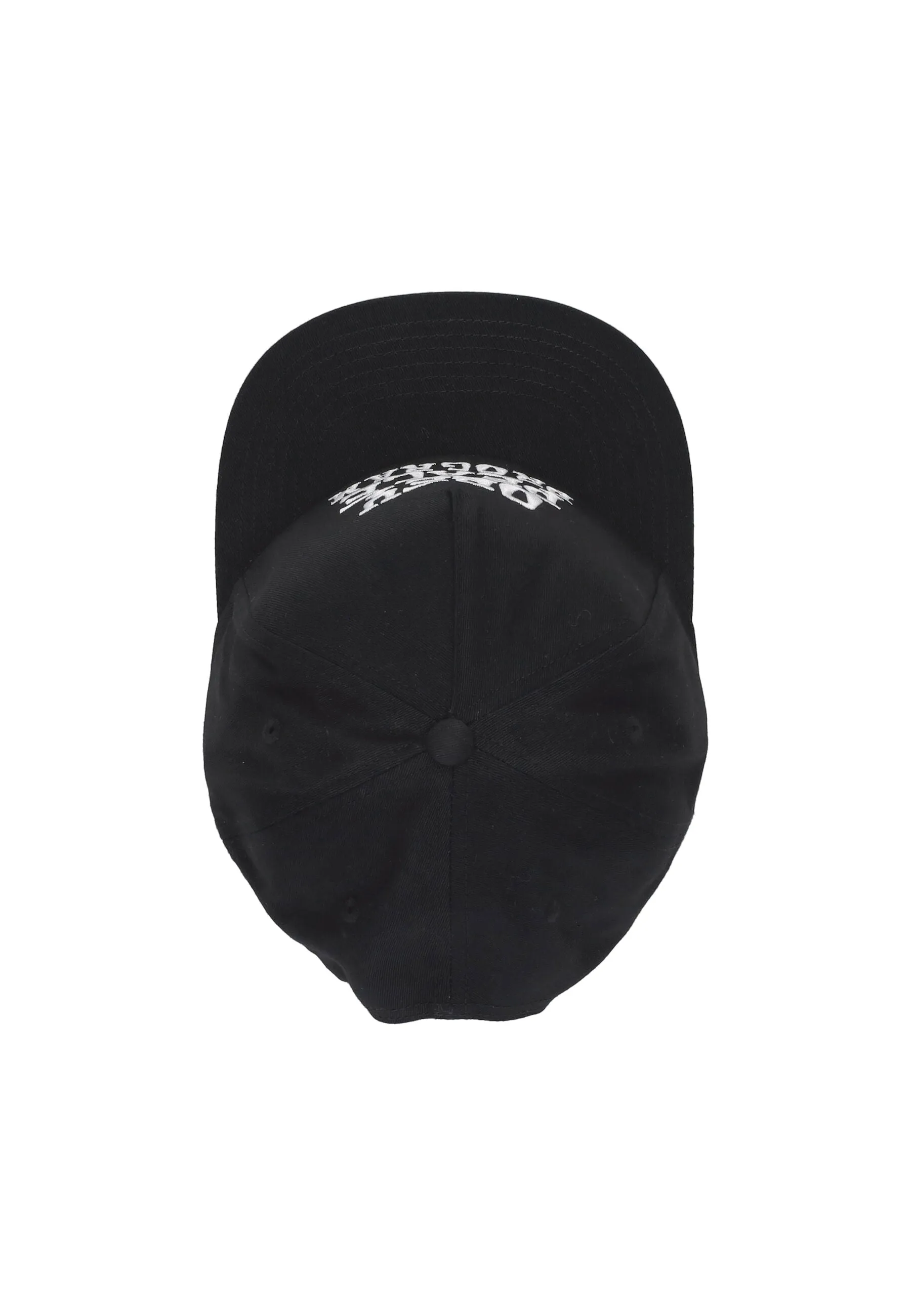Cappellino Visiera Curva Uomo Peace Program 5panel Snapback Black
