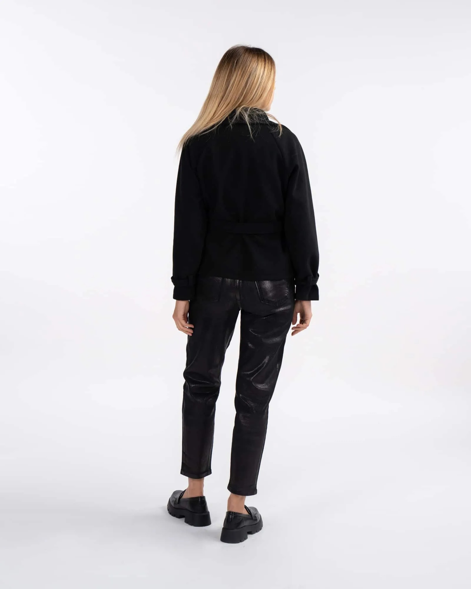 Cappotto corto - NERO