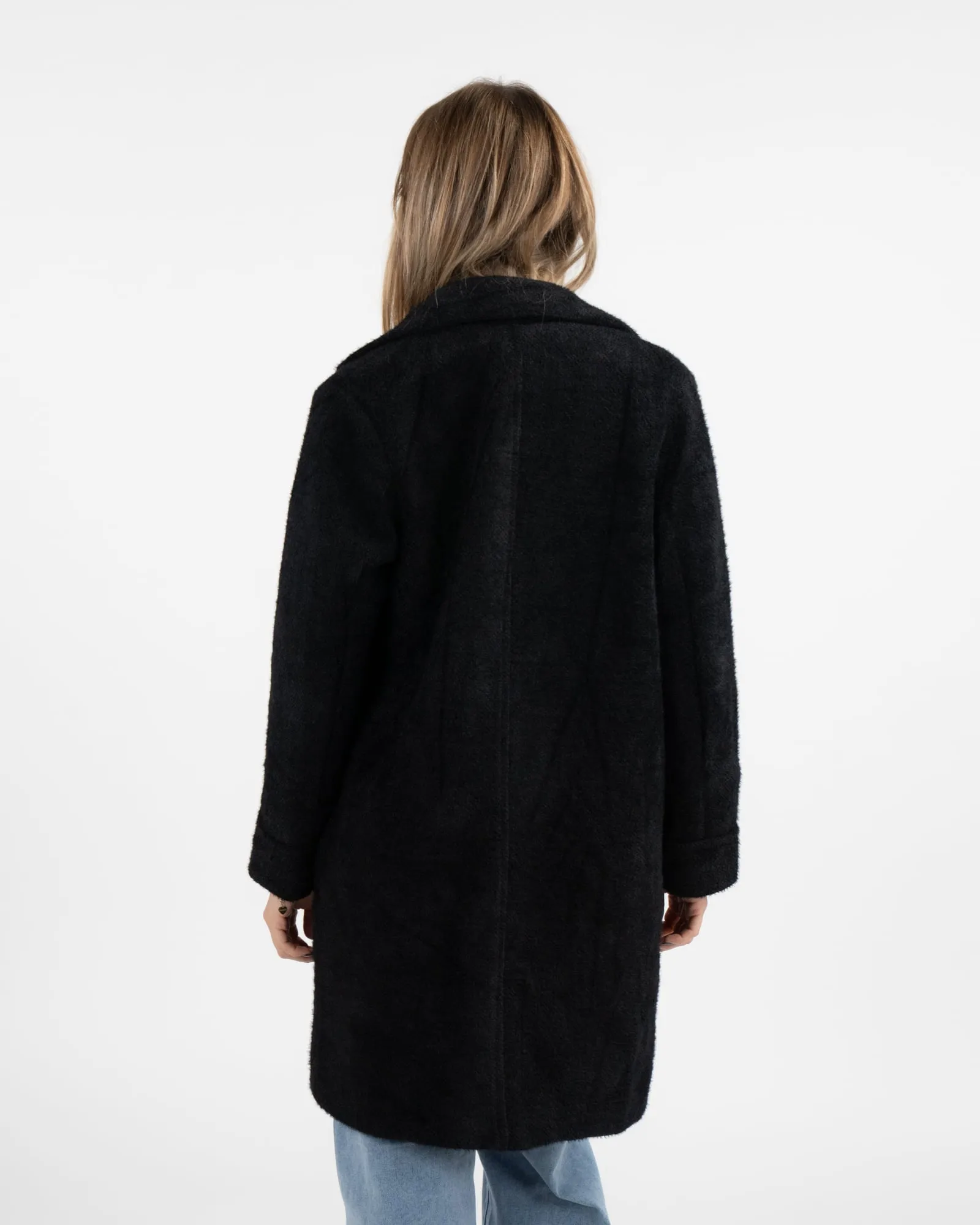 Cappotto morbido - NERO
