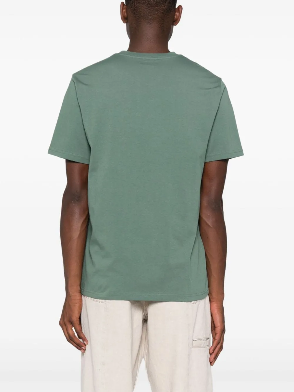 Carhartt T-shirt Verde Uomo Tasca Patch Logo