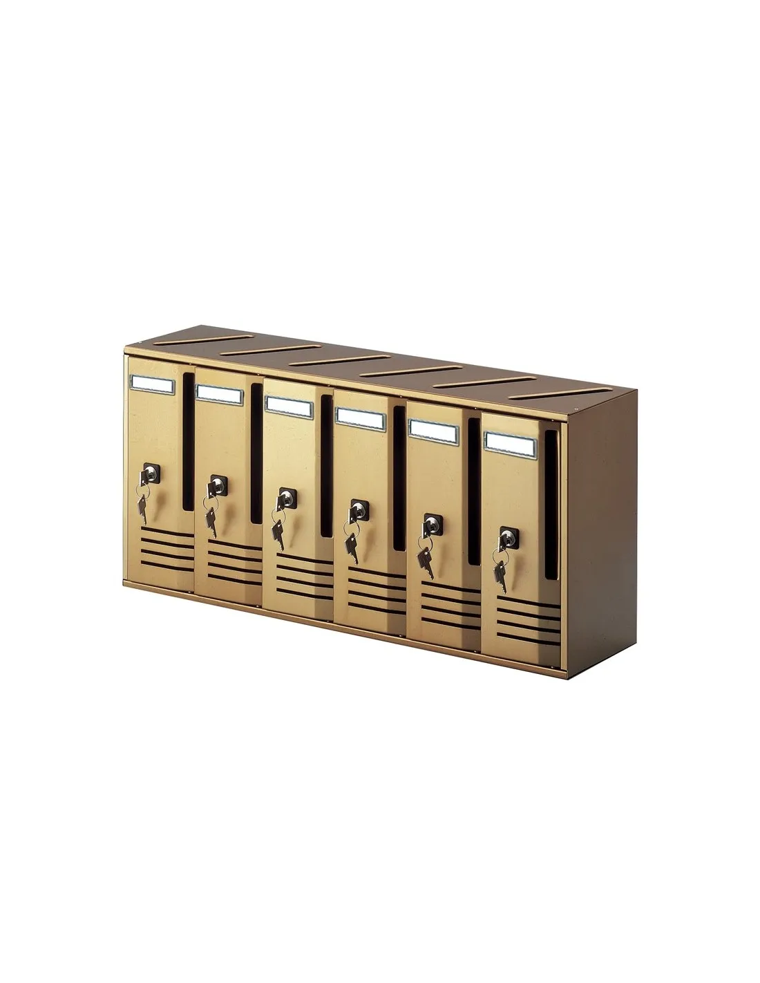 casellario-postale-composto-in-alluminio-6-posti-bronzo