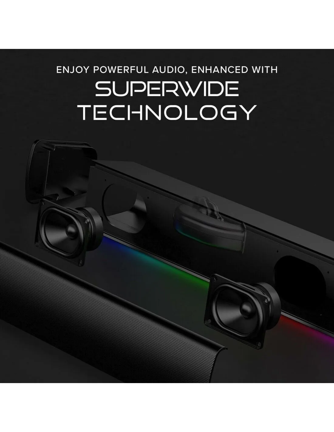 Casse a Colonna Senza Fili Creative Technology GS3 Nero 12 W