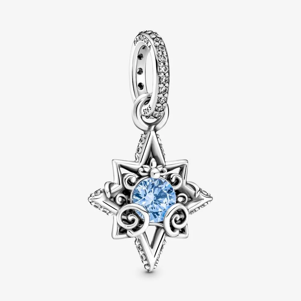 Charm Pandora Pendente Disney La Stella Blu di Cenerentola 399560C01