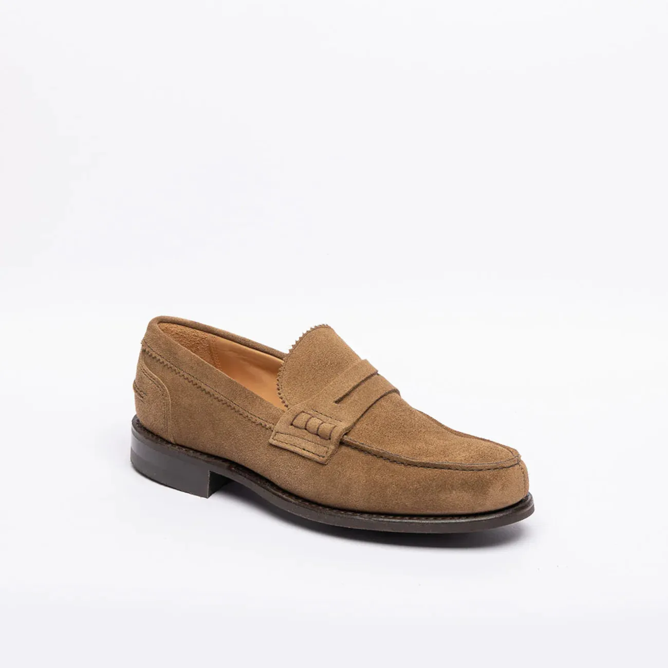 Cheaney Joseph & Sons Mocassino penny Cheaney Joseph & Sons Dorking II R in camoscio beige