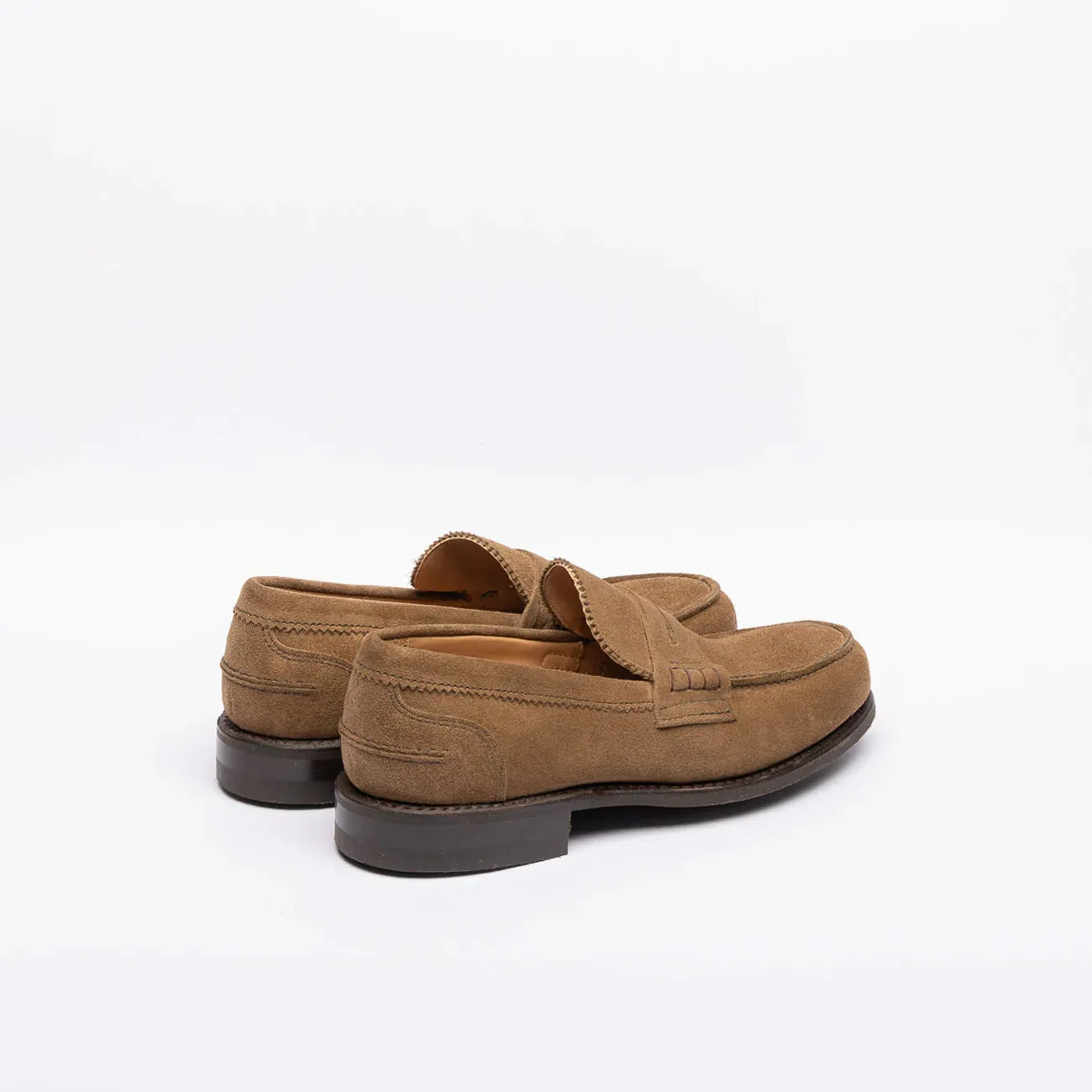 Cheaney Joseph & Sons Mocassino penny Cheaney Joseph & Sons Dorking II R in camoscio beige