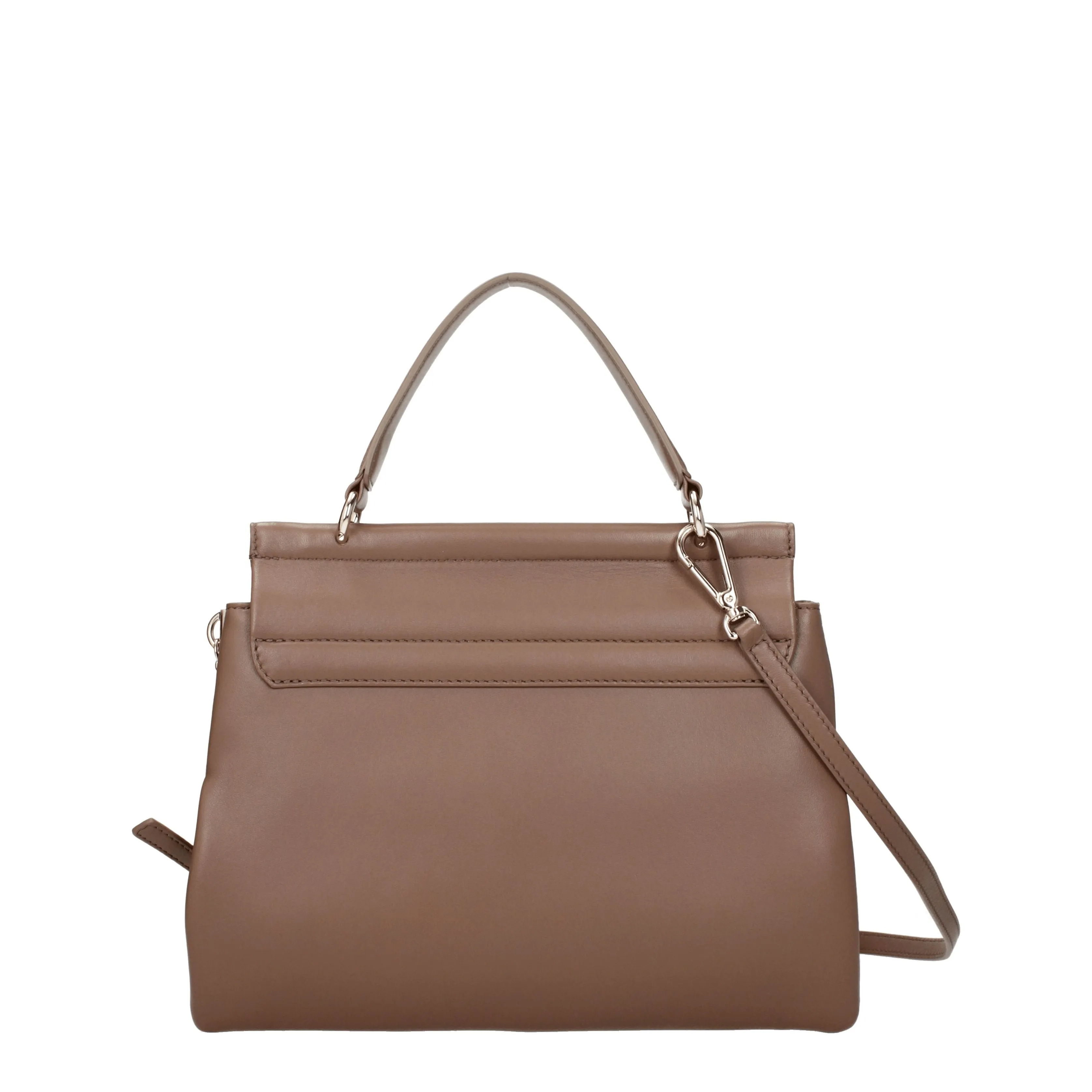 Chloé Borse a Mano Faye Donna Pelle Grigio/Talpa