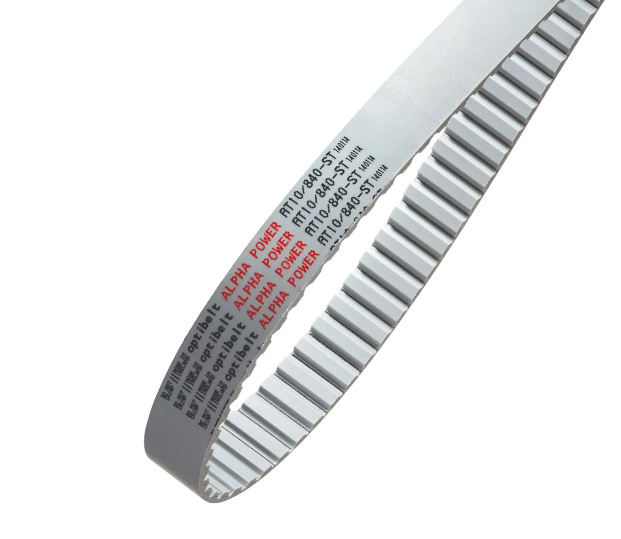 Cinghia sincrona OPTIBELT, 80 denti, passo 10mm, dimensioni 800mm x 20mm